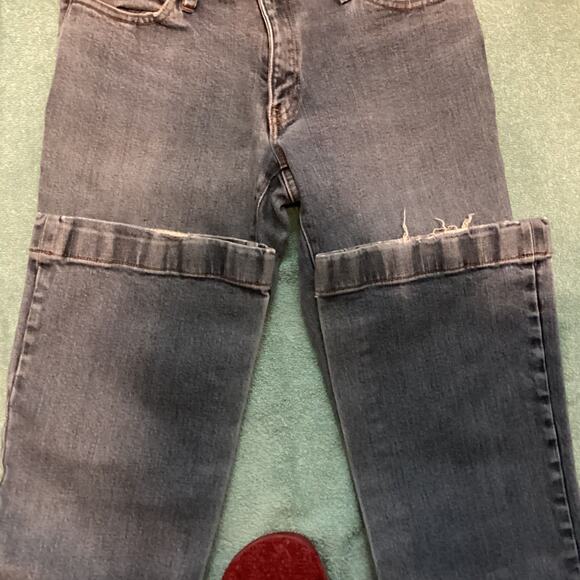 2519 Gap Jeans Womens Size 4 Long and Lean Stretch Boot Cut Low Rise Medium Blue - Picture 4 of 5